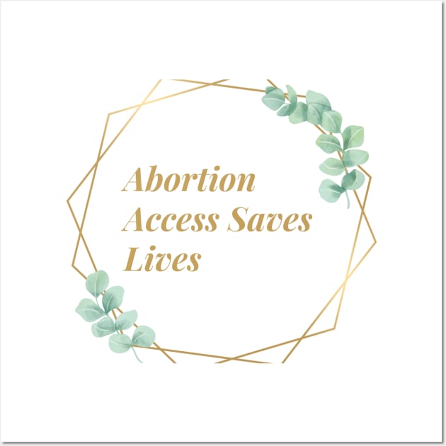 You can access the complete collection of this work in the store: Atom139. It describes that abortions save lives. Wall Art by Atom139